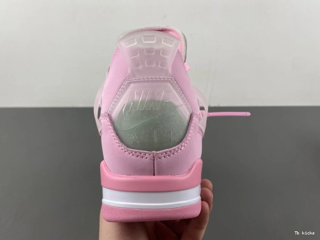 Cheap TBK X 4 OFF-WHITE PINK JORDAN 0712